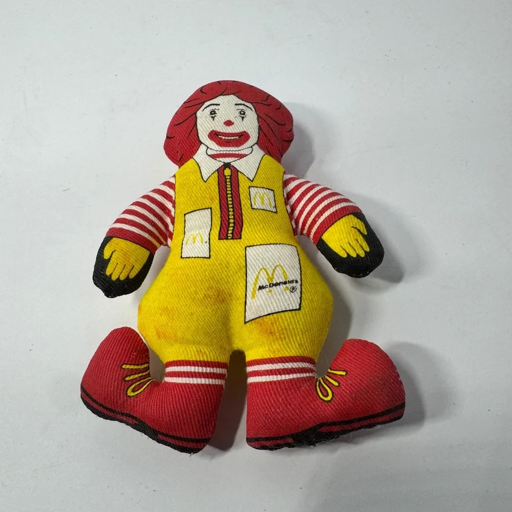 Vintage Ronald McDonald‎ Plush Doll 6